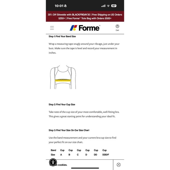 Forme Women's Corrective Posture Wire Free Power Bra Ecru Medium NWT $178 - Picture 12 of 13